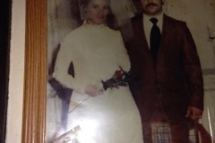 Debbie and Myself Married October 18th 1975