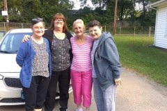 My Sister n Laws Tina Kathy My wife Debbie & Aunt Mary